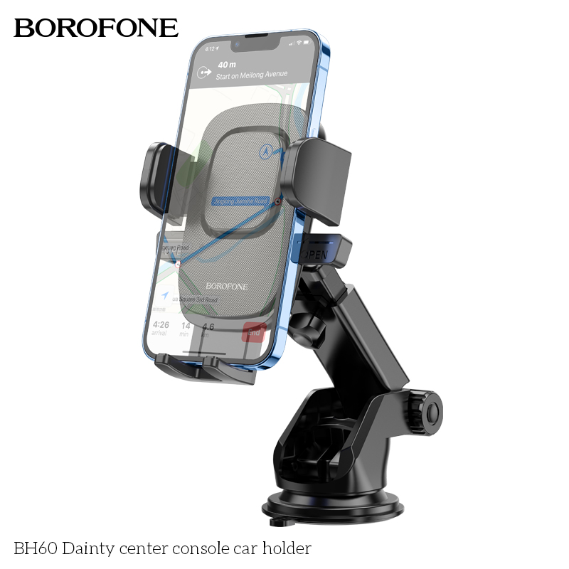 BOROFONE BH60 Dainty centre console car holder NZ 4